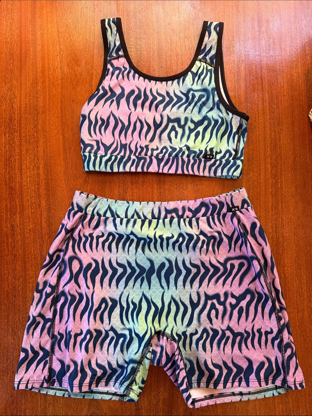 TomboyX Two-Piece Swim Set ”Head Over Eels”